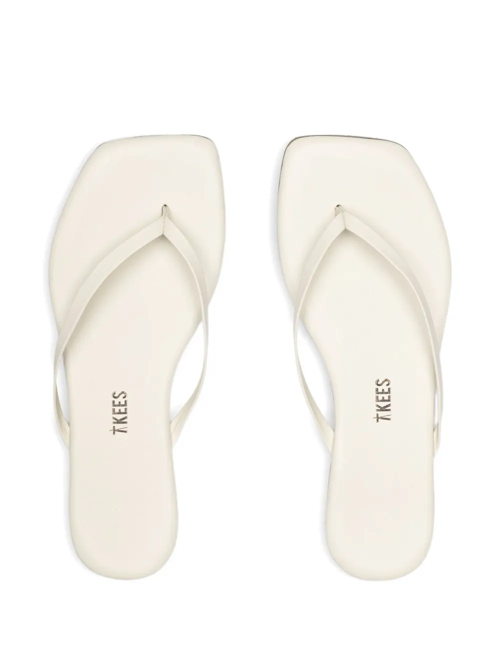Tkees x Tessabit leather square-toe sandals | Flat Sandals | Image 2