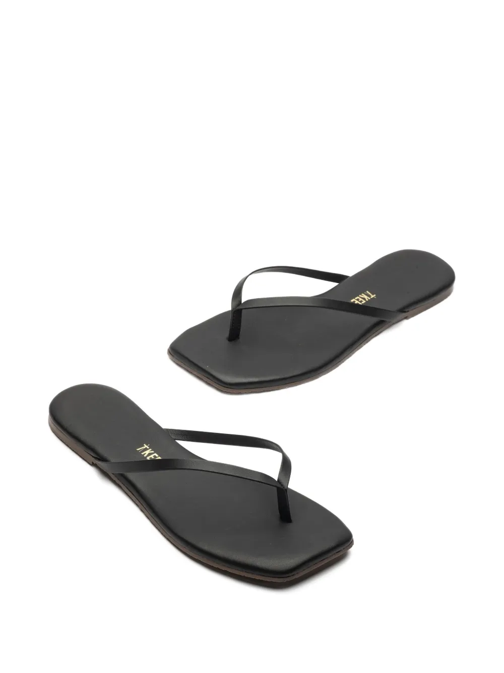 Tkees x Tessabit leather square-toe sandals | Flat Sandals | Image 2