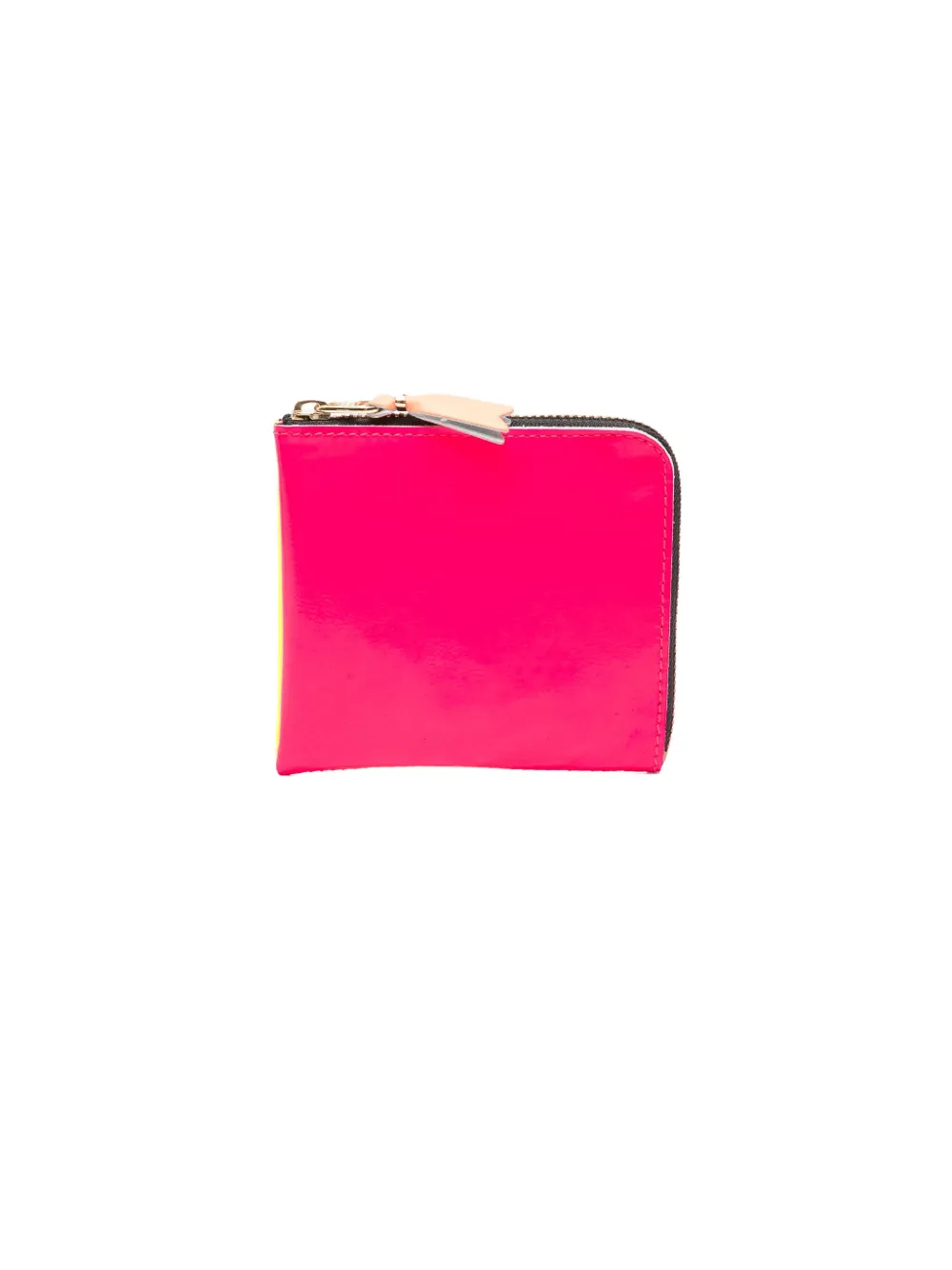 Comme Des Garçons Wallet leather wallet Geel