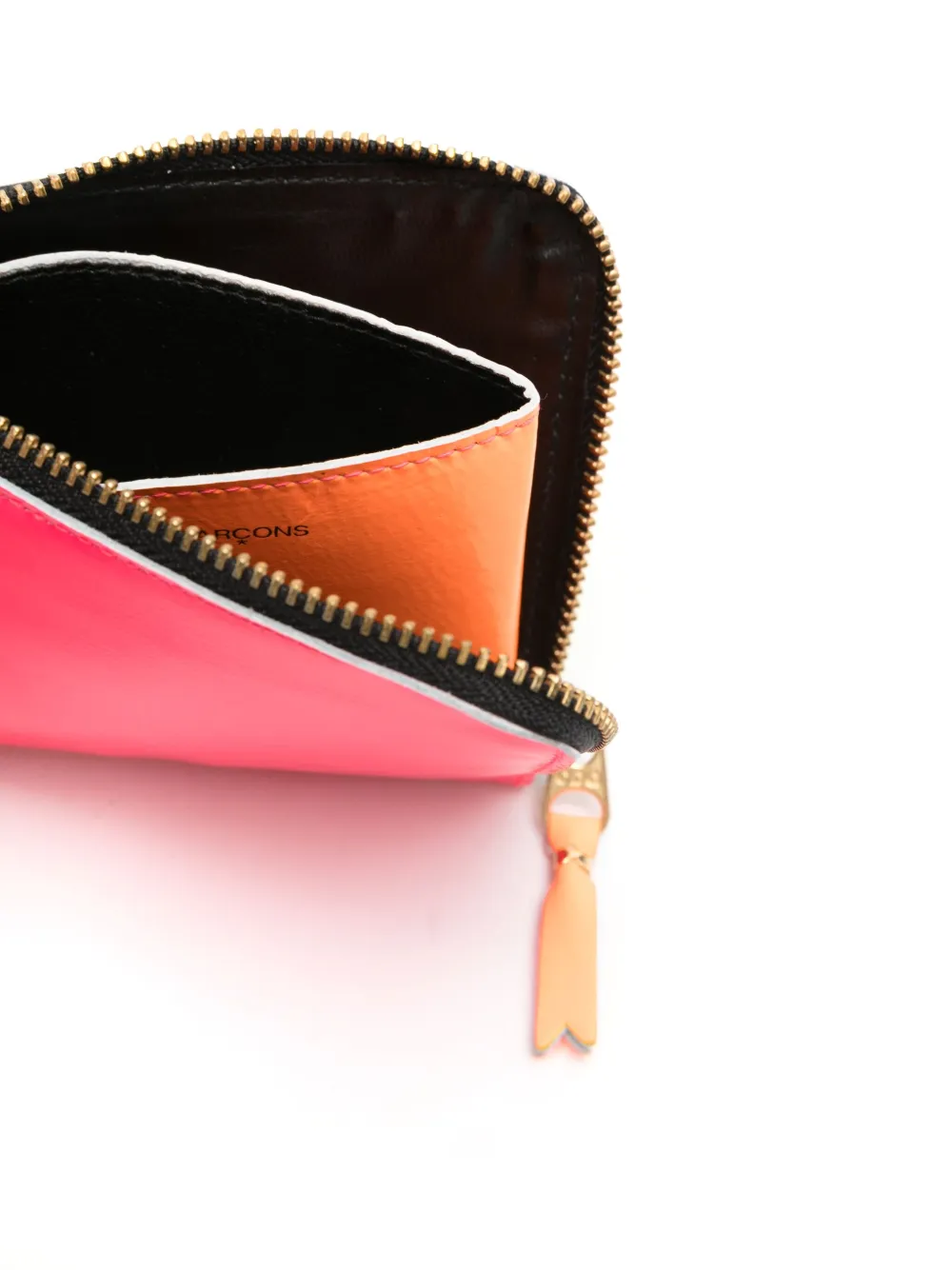 Comme Des Garçons Wallet leather wallet Geel