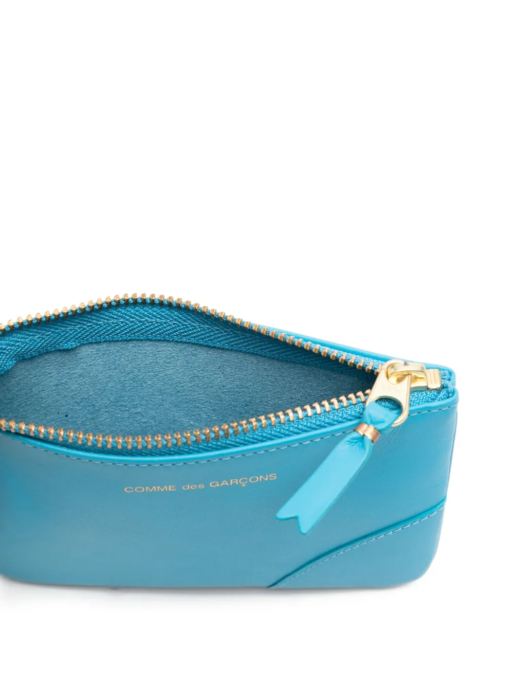 Comme Des Garçons Wallet leather wallet Blauw