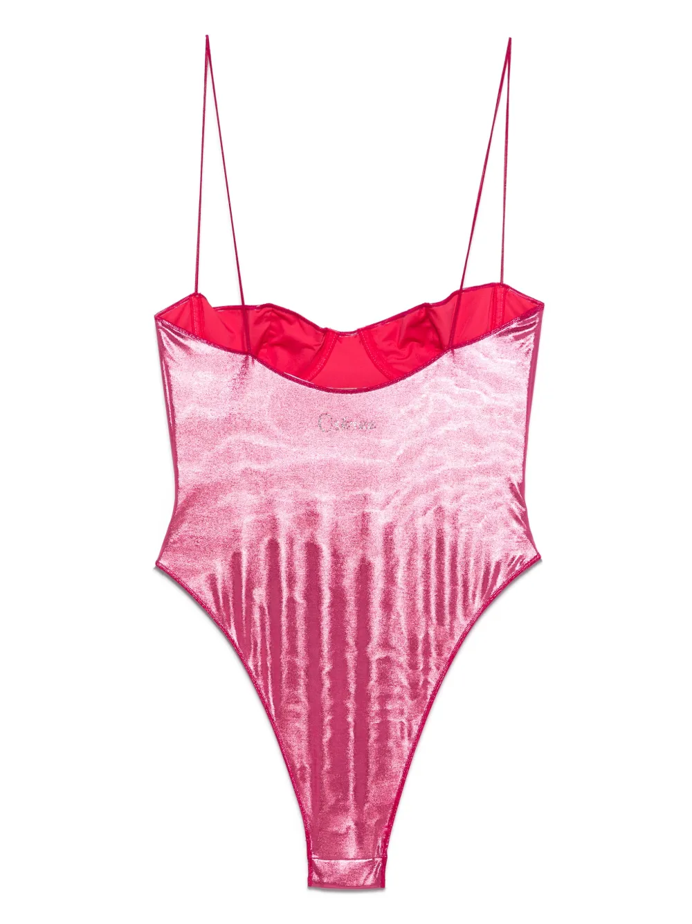 Oséree metallic-finish swimsuit | One-Pieces | Image 2