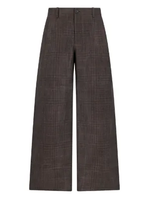Homme Plissé Issey Miyake Calça MC February | Marrom | FARFETCH BR