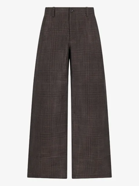 OUR LEGACY checked chino trousers