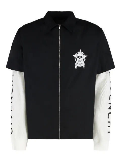 Givenchy Giacca-camicia con stampa