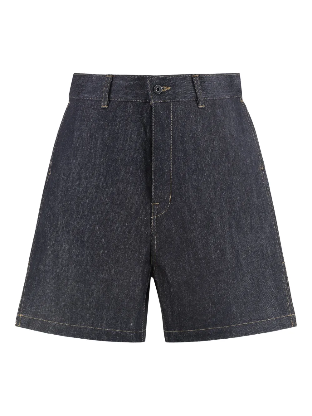 Rick Owens DRKSHDW contrast-stitching shorts | Blue | Image 1