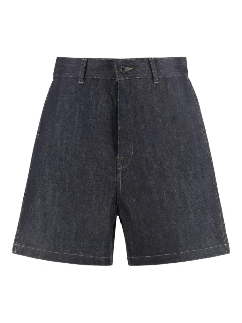 Rick Owens DRKSHDW contrast-stitching shorts