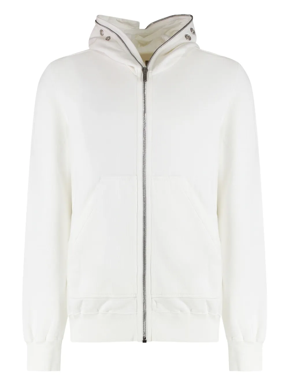 Rick Owens DRKSHDW full-zip hoodie Wit