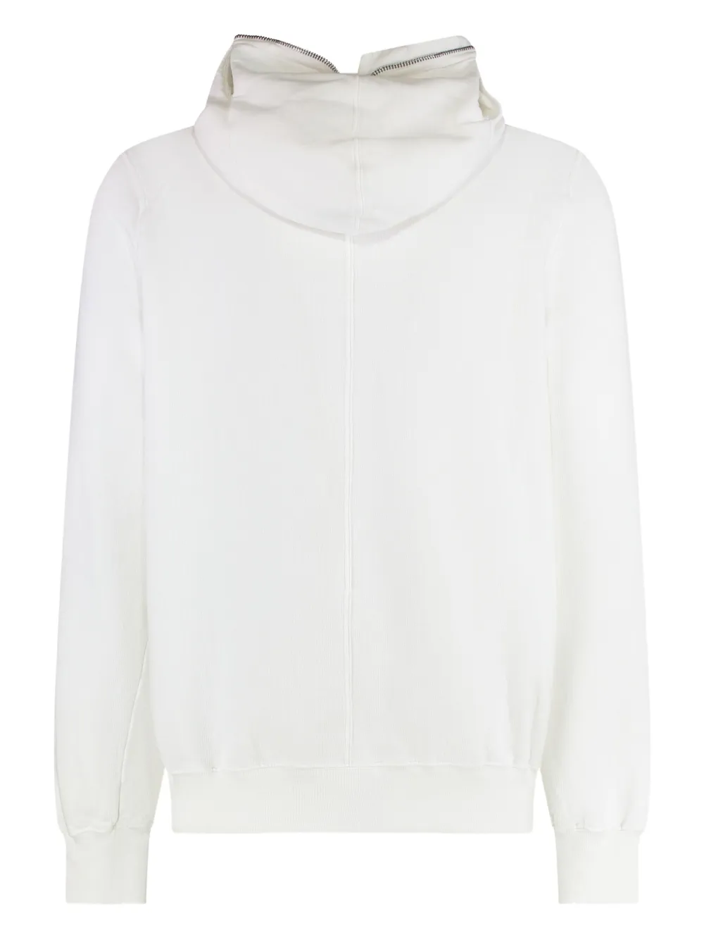 Rick Owens DRKSHDW Hoodie met rits Wit