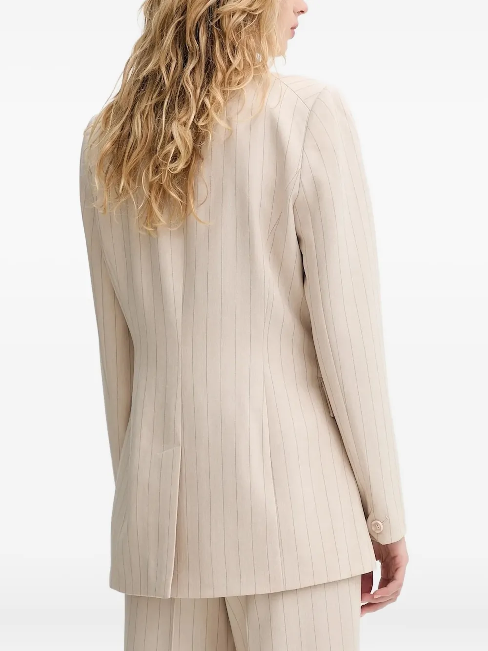 Bruuns Bazaar ApricotBBLinda pinstriped blazer | Blazers | Image 2