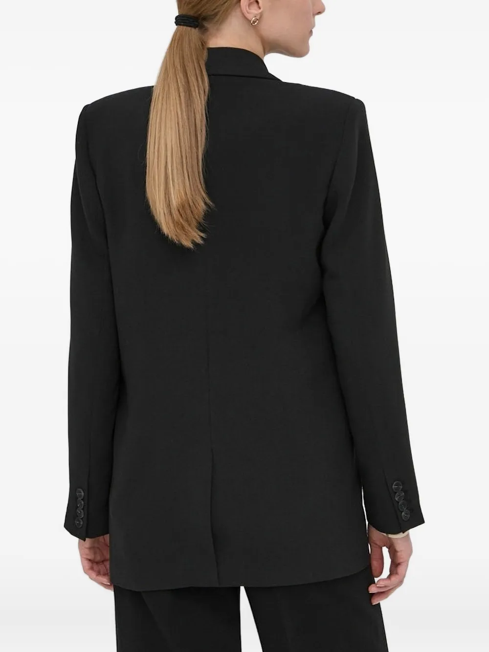 Bruuns Bazaar Single-breasted Peaked-lapels Blazer In Black
