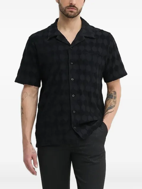 BALR. textured geometric shirt