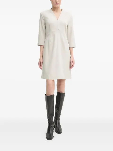 Bruuns Bazaar crystal-embellished V-neck mini dress