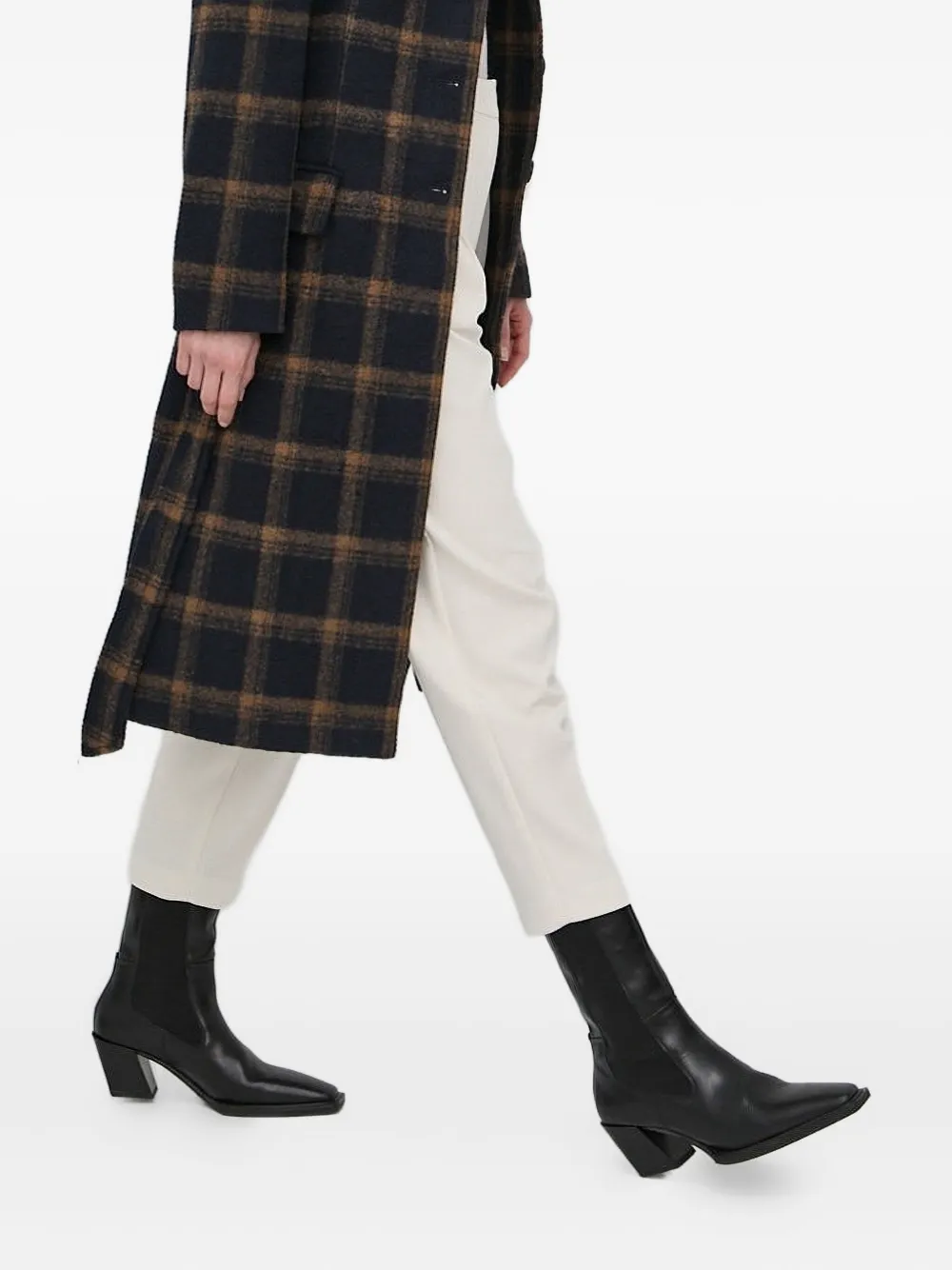 Bruuns Bazaar Cindysus Dagny pleated-front trousers | Neutrals | Image 1