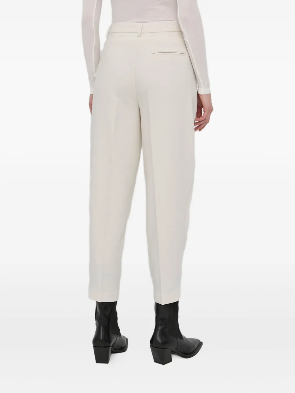 Bruuns Bazaar Cindysus Dagny broek met plooien - Beige
