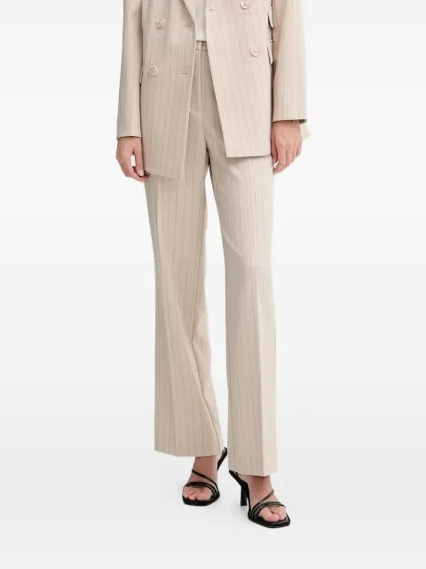 Bruuns Bazaar ApricotBBEleza pinstripe trousers