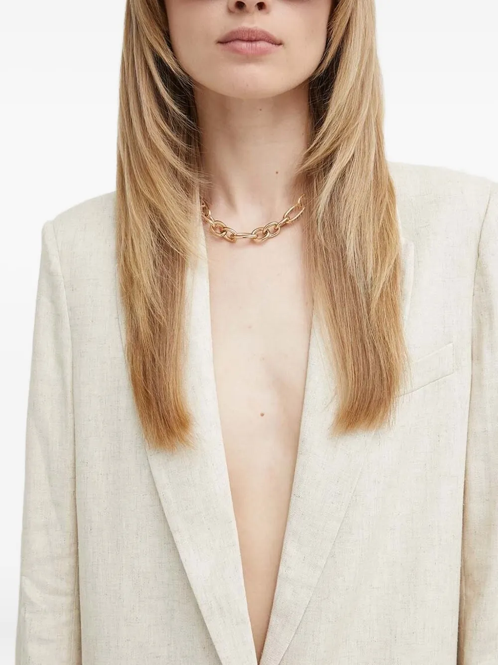 Bruuns Bazaar Single-button Blazer In White
