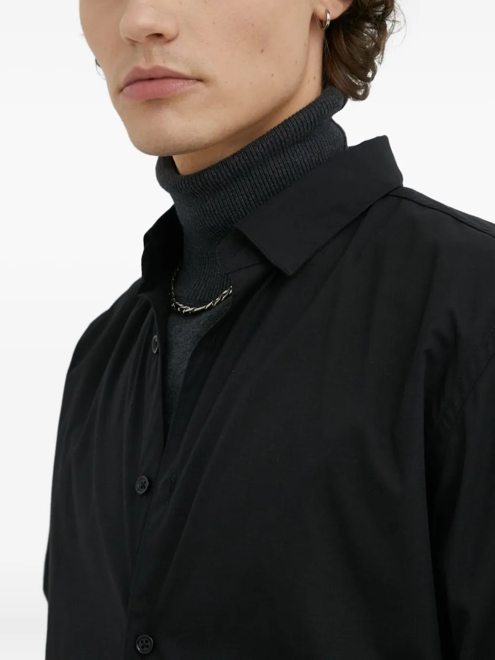 Bruuns Bazaar Button-down Shirt - Black 