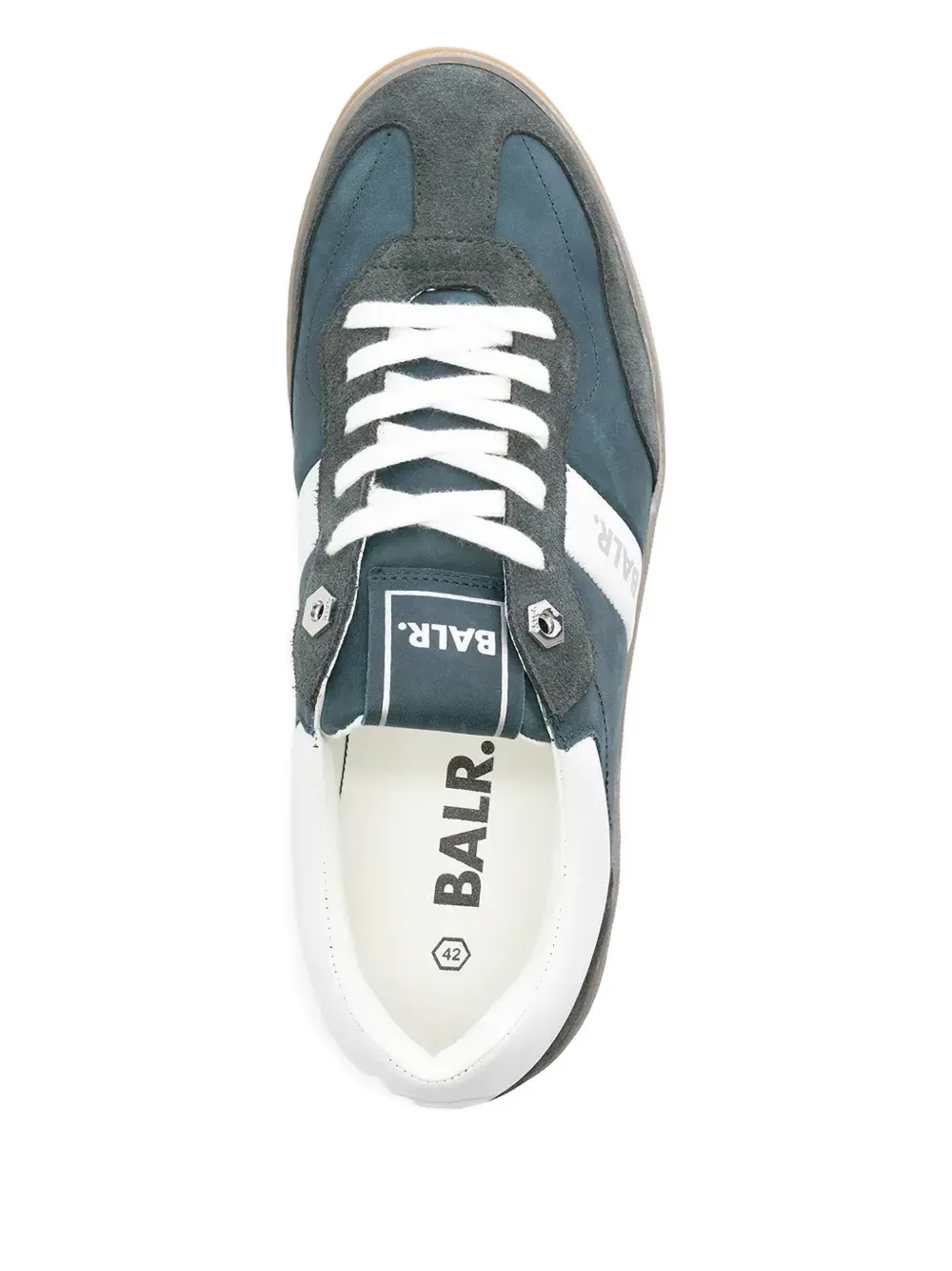 BALR. The Club Urban Cup suède leren sneakers Blauw