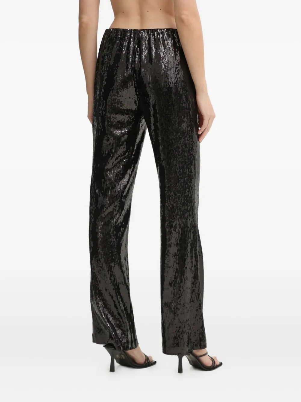 Bruuns Bazaar DaphneBBBriana sequin trousers - Zwart