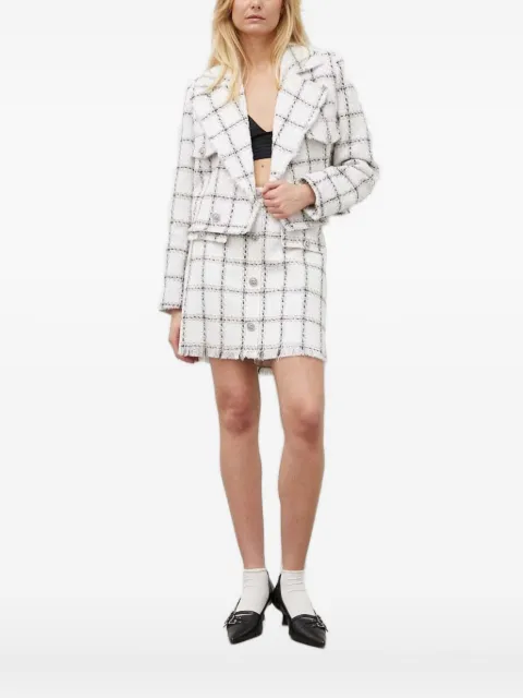 Bruuns Bazaar Azolla BB Nanya checked tweed jacket
