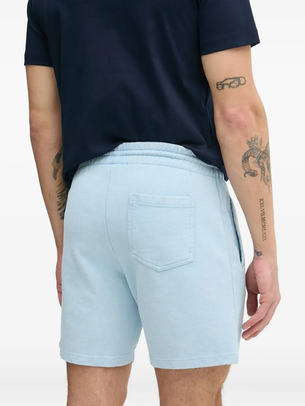 BALR. logo-embroidered elasticated-waist shorts | Track & Running Shorts | Image 2