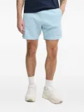 BALR. logo-embroidered elasticated-waist shorts - Blue