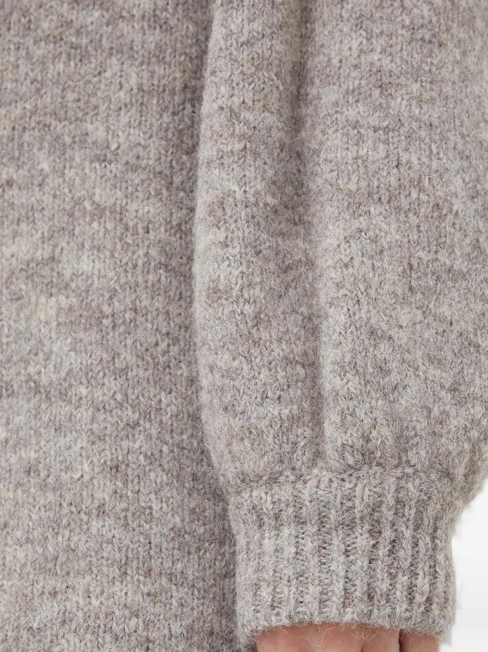 Bruuns Bazaar Trui met V-hals Beige