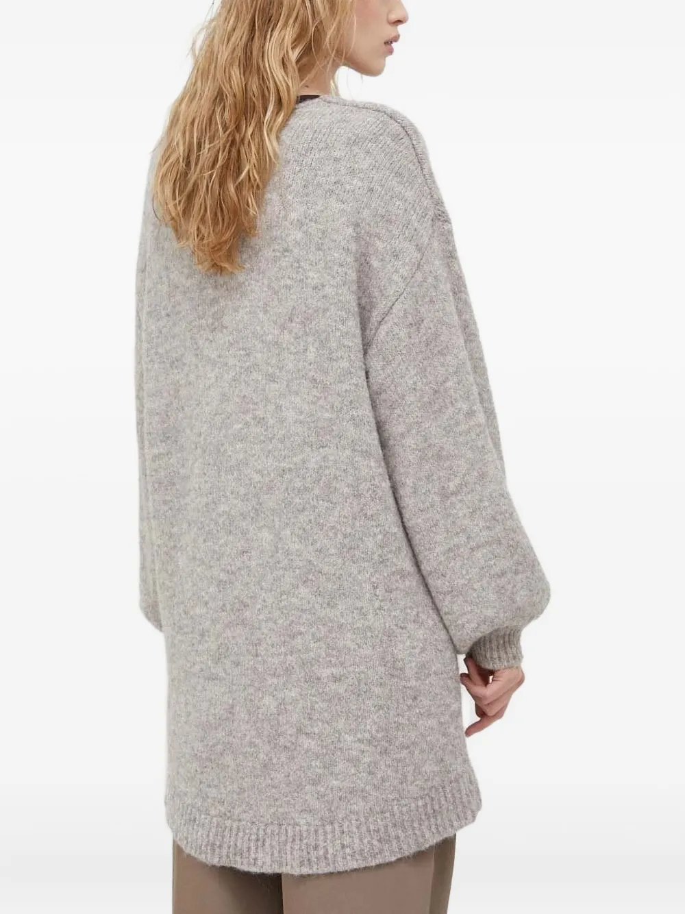 Bruuns Bazaar v-neck sweater | Knitted Sweaters | Image 2