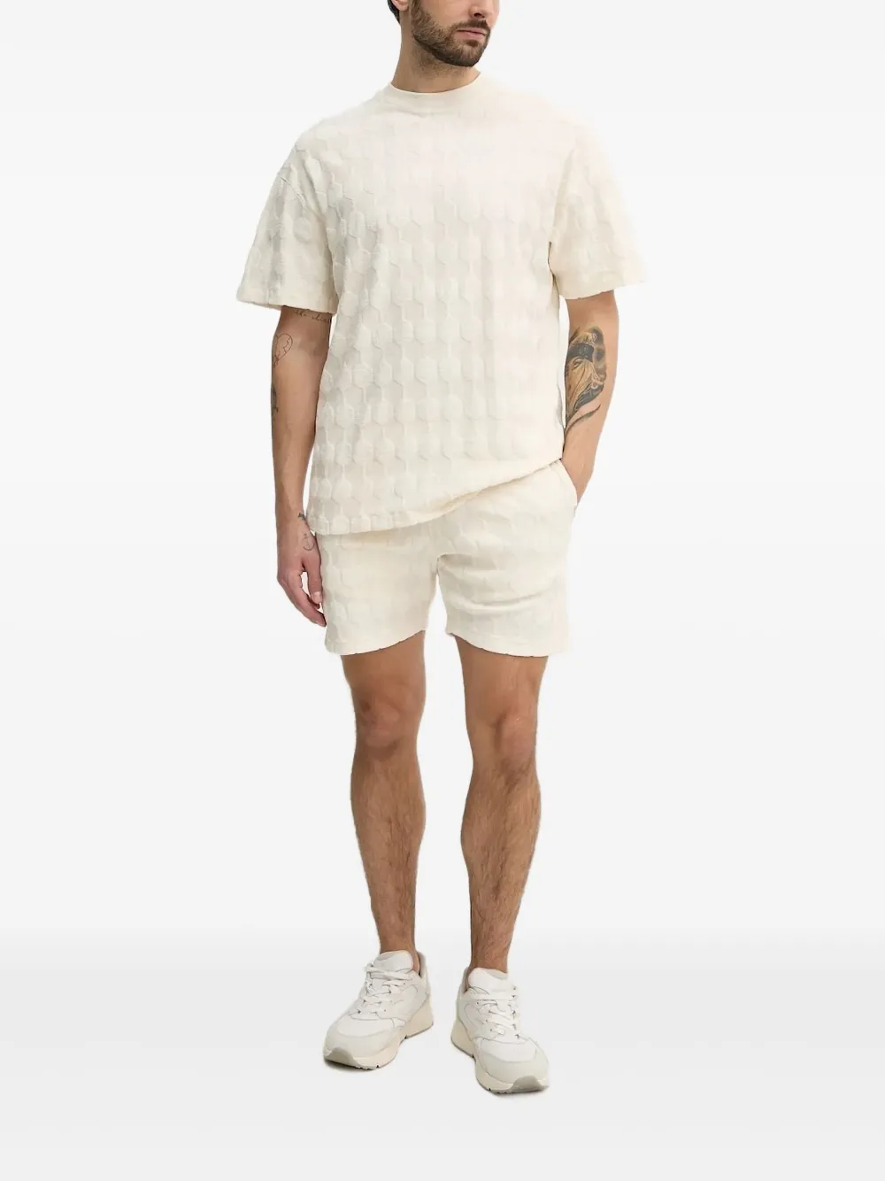 BALR. honeycomb-textured shorts | Bermuda Shorts | Image 2