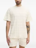 BALR. honeycomb-textured shorts - Neutrals