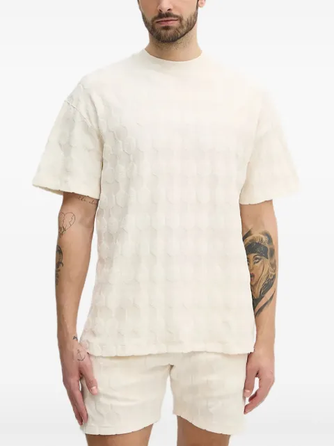 BALR. honeycomb-textured shorts