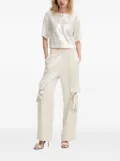 Bruuns Bazaar sequin-embellished top - White