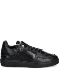 BALR. The Club Urban Cup leather panelled lace-up sneakers - Black