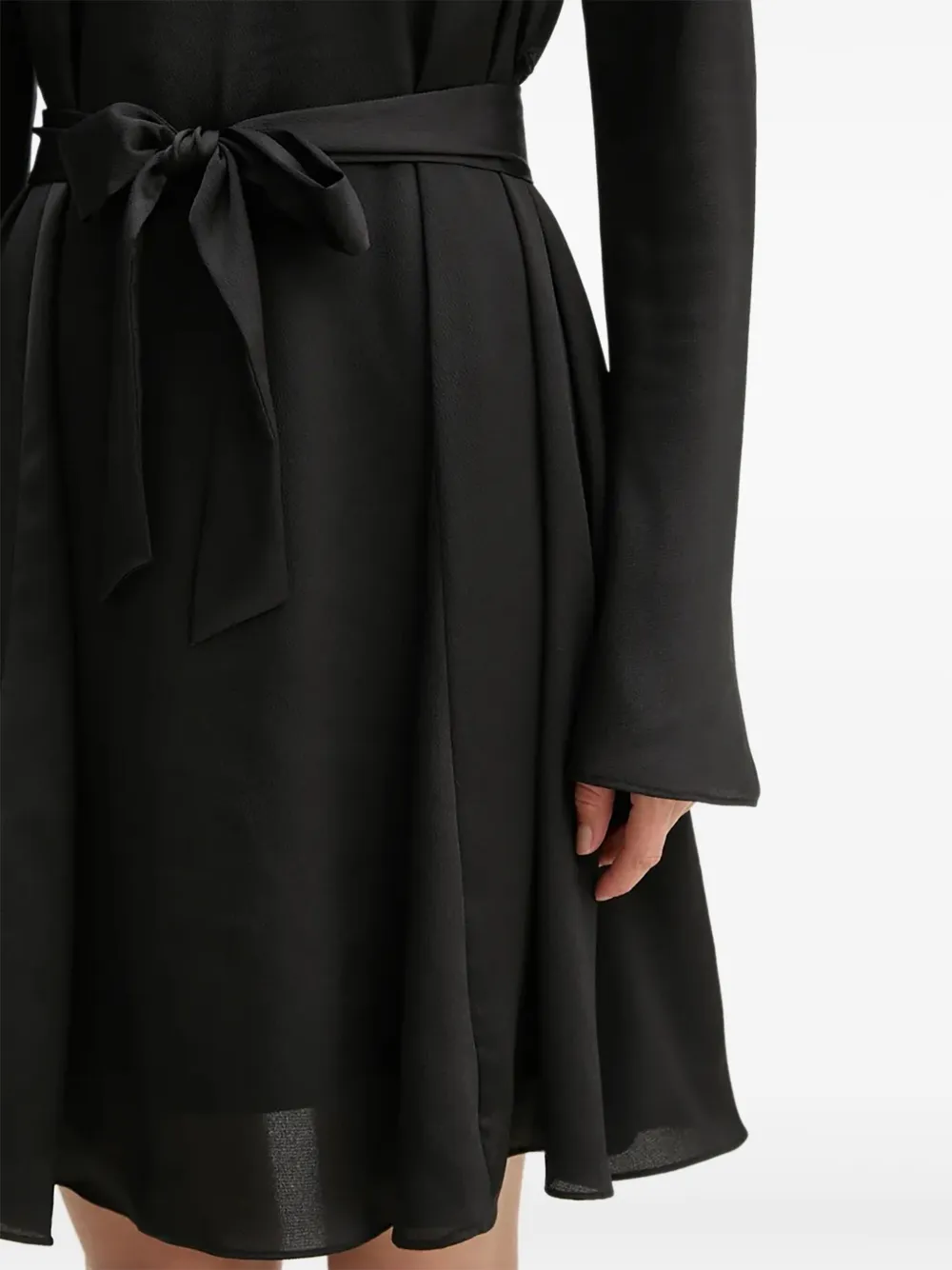 Bruuns Bazaar Jurk met V-hals Zwart