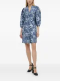 Bruuns Bazaar floral mini dress - Blue