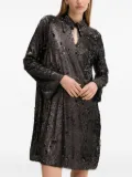 Bruuns Bazaar sequin embellished mini party dress - Black