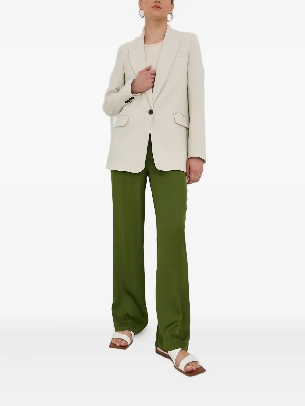 Bruuns Bazaar Single-button Blazer In Neutral