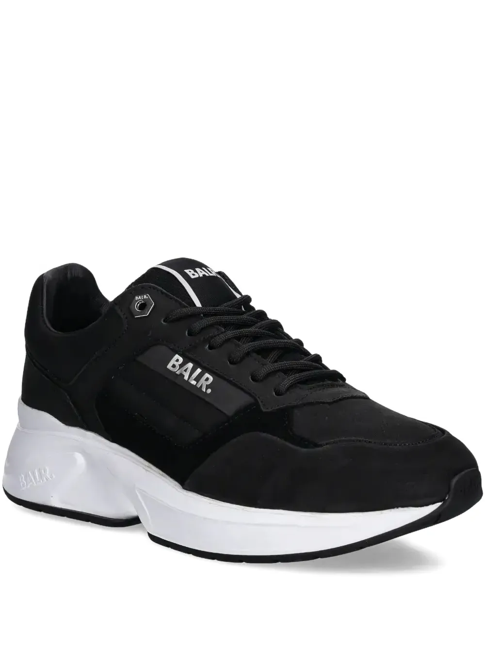 BALR. Brand Luxe sneakers met vlakken Zwart