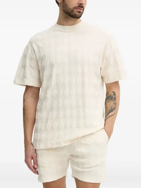 BALR. honeycomb-texture T-shirt