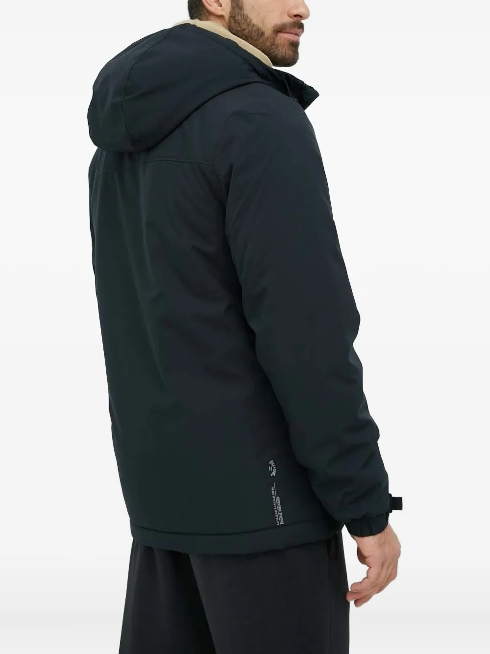 Billabong zip-front hooded jacket Zwart