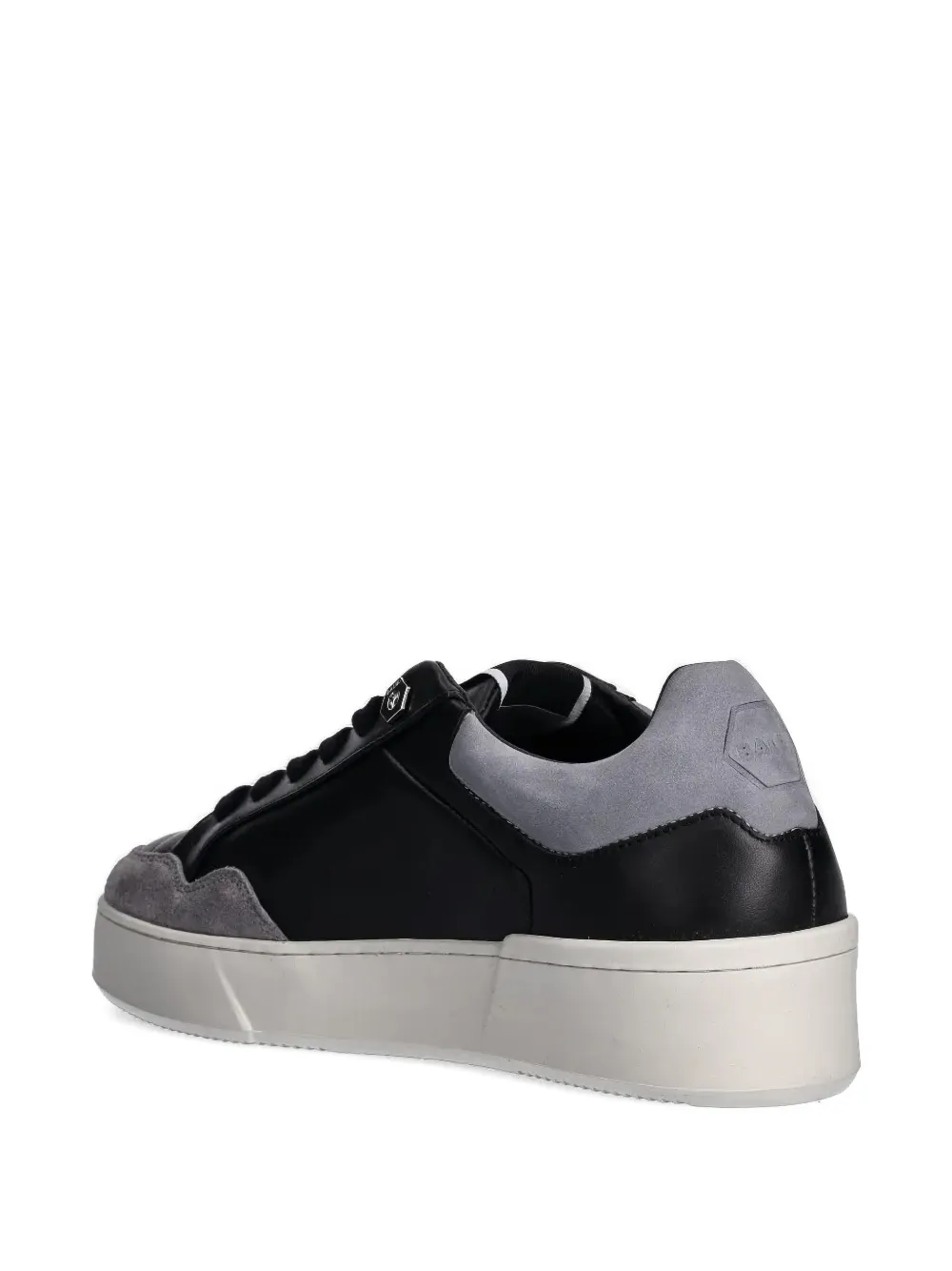 BALR. leather lace-up low-top sneakers Black