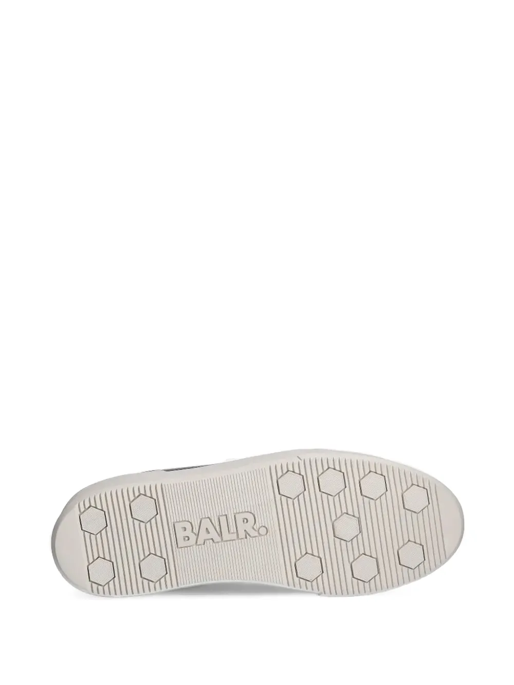 BALR. leather lace-up low-top sneakers Black