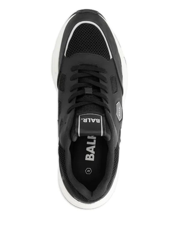 BALR. Hexline Mesh Runner Sneakers | Black | FARFETCH GE