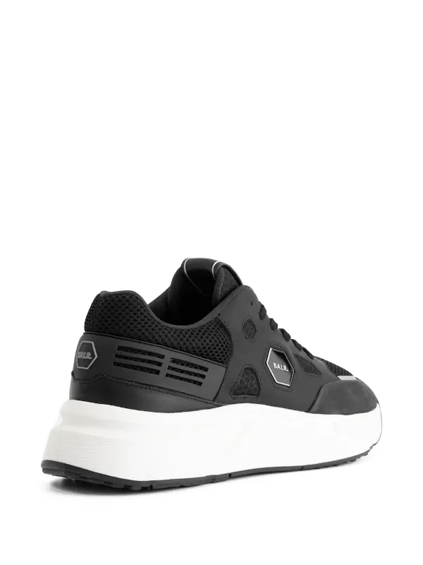 BALR. Hexline Mesh Runner Sneakers | Black | FARFETCH GE