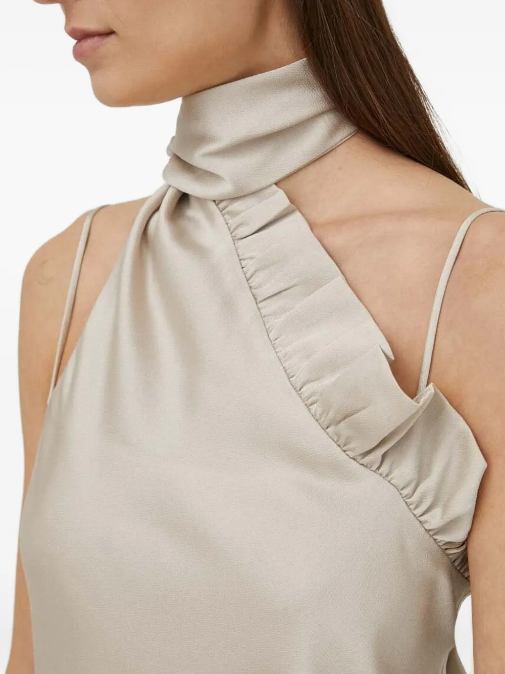 Bruuns Bazaar Halterjurk Beige
