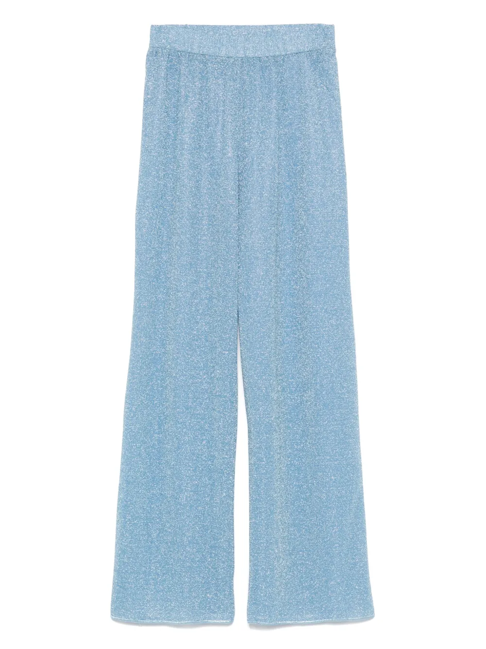 Oséree Lumière glitter-effect trousers Blauw