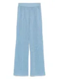 Oséree Lumière glitter-effect trousers - Blue