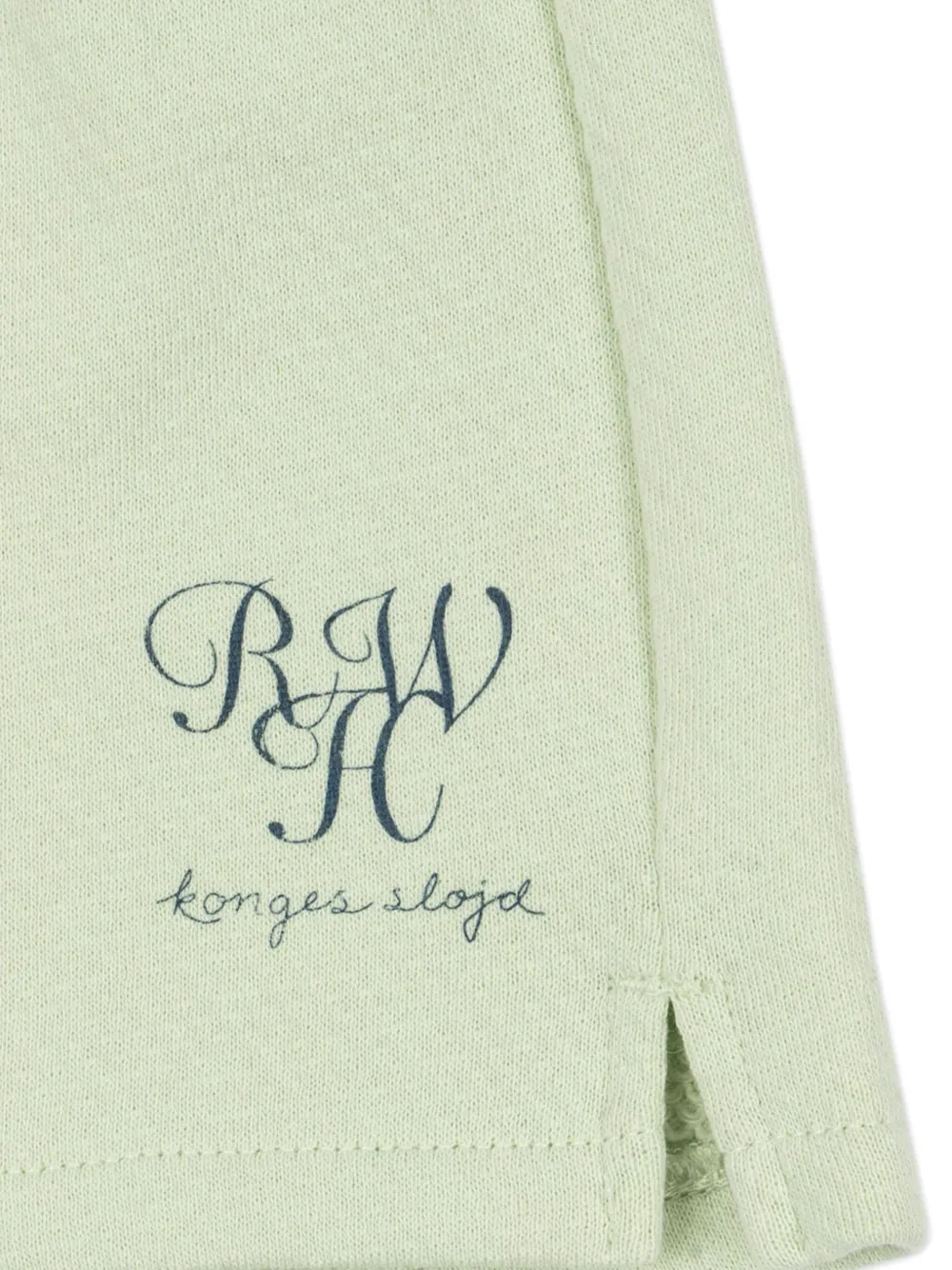 Konges Sløjd Shorts met elastische band Groen