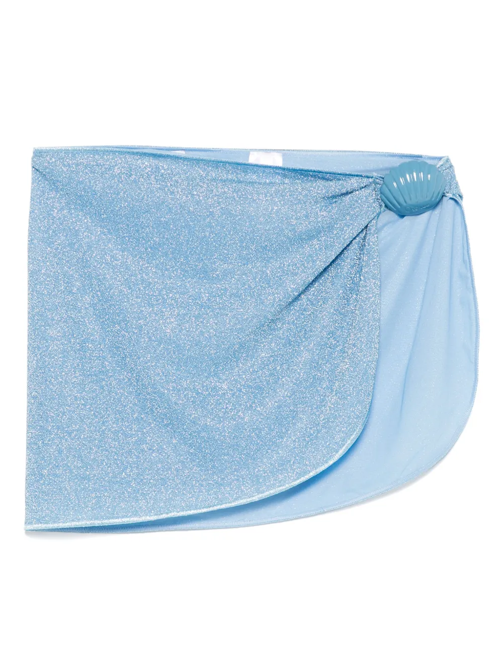 Oséree lurex-detail sarong Blauw